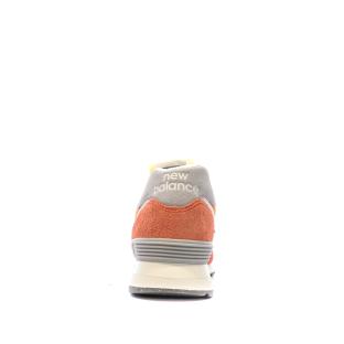 Baskets Orange/Gris Homme New Balance 574 vue 0