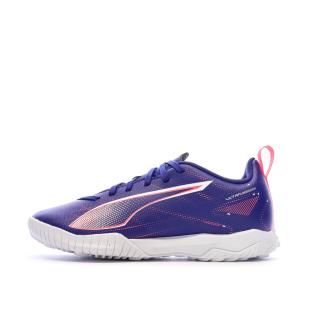 Chaussures de Foot Violettes Junior Puma Ultra 5 Play TT pas cher
