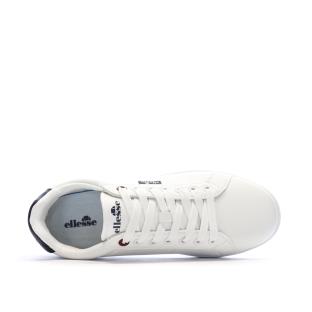 Basket Blanche/Marine Homme Ellesse Jacob Defender vue 0