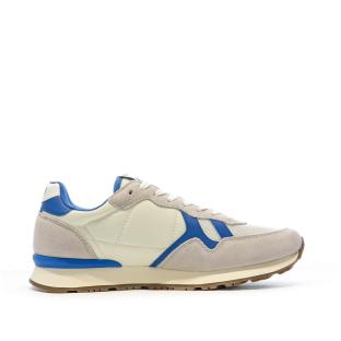 Baskets Beige/Bleu Homme Pepe Jeans Heritage vue 0