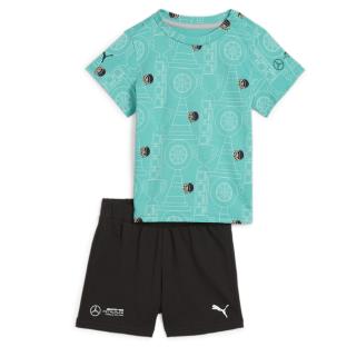 Ensemble Turquoise/Noire Garçon Puma Toddler pas cher