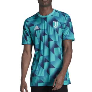 Juventus Maillot d'échauffement Bleu Homme Adidas 2022/2023 pas cher