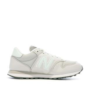 Basket Grises Femme New Balance 500 vue 2