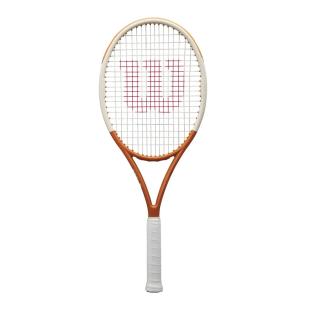 Raquette de tennis Blanche/Orange Mixte Wilson Roland Garros pas cher
