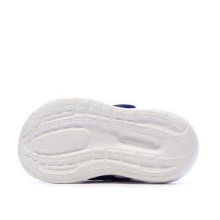 Baskets Bleu Garçon Adidas Runfalcon 3.0 Ac vue 0