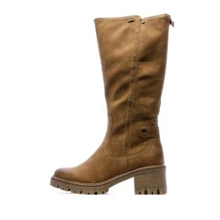 Bottes Marron Femme Relife Jirlotte vue 0