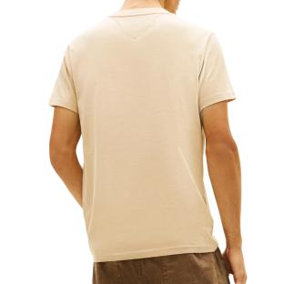 Camiseta beige para hombre Tommy Hilfiger Slim ver 0