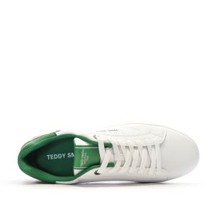 Baskets Blanches/Vertes Homme Teddy Smith 120100 vue 4
