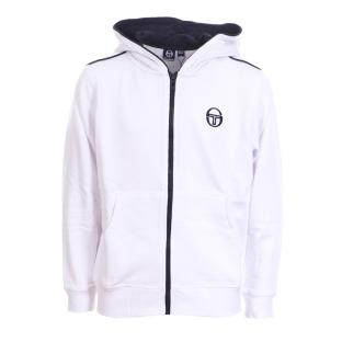 Sweat Blanc à capuche Garçon Sergio Tacchini New Elbow pas cher