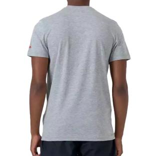 T-shirt Gris Homme New Era Nba Team Bulls vue 2