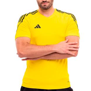 Maillot de Sport Jaune Homme Adidas Tiro 23 vue 0