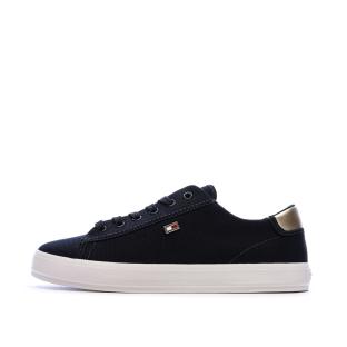 Baskets Marine Femme Tommy Hilfiger Vulc Canvas Lace Up pas cher