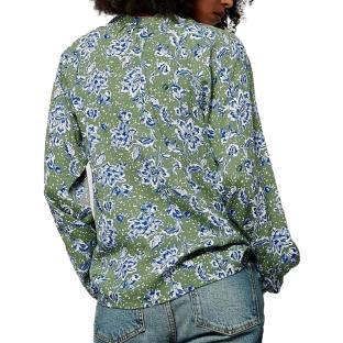 Chemise Verte/Bleu Femme Kaporal Khaki vue 2