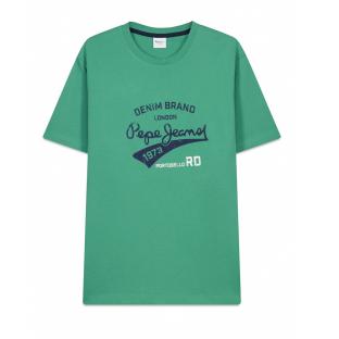 T-Shirt Vert Homme Pepe jeans Nd vue 0