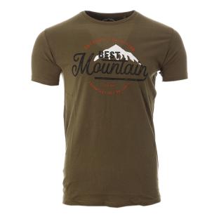 T-shirt Kaki Homme Best Mountain 2009 pas cher