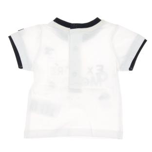 T-shirt Blanc Garçon EOM Zafio vue 0