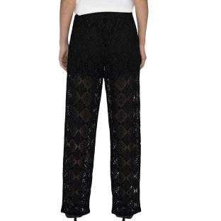 Pantalon fluide Noir Femme JDY Eva vue 0