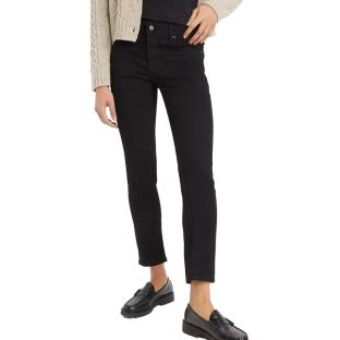 Levi's Welt Pocket Slim Jeans 712 Schwarz für Damen Ansicht 0