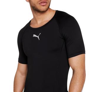 T-Shirt Noir Garçon Puma Liga vue 0