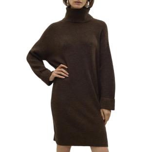 Robe Pull Marron Femme Vero Moda Vmjupiter pas cher