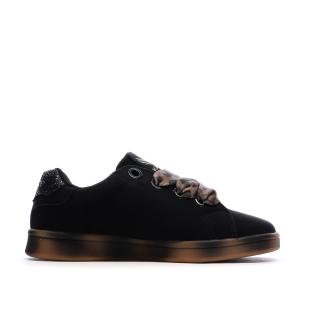 Baskets Noir Femme Kaporal Leopard vue 0