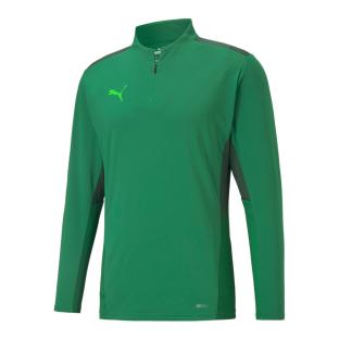 Sweat 1/4 zip Vert Homme Puma Cup pas cher