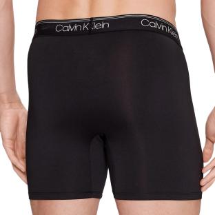 X3 Boxers Noir/Blanc Homme Calvin Klein Jeans 000NB2570A vue 3