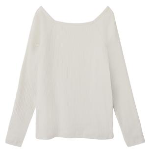 T-shirt Manches Longues Blanches Fille Name it Fotilia pas cher