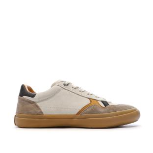 Baskets Beiges Homme Pepe jeans Travis Retro vue 2