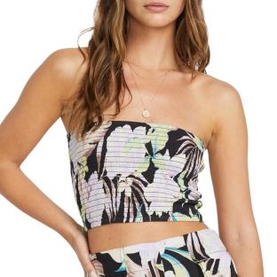 Bandeau Noir à Fleurs Femme Billabong Keep It Simple vue 0