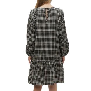 Robe de grossesse Noire/Beige Femme Mamalicious Anna vue 2