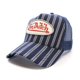 Casquette Bleu/Gris Homme Von Dutch 879996 pas cher