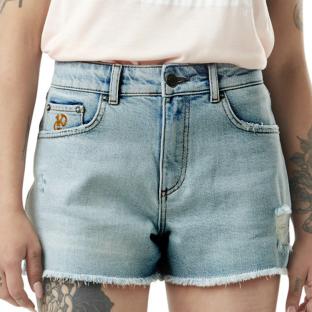 Short Bleu Femme Von Dutch Brut pas cher