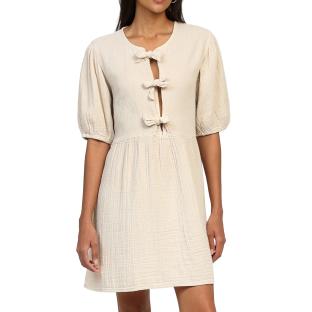 Robe Beige Femme An'ge Mia vue 0