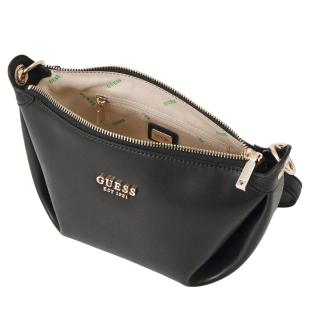 Sac à bandoulière Noir Femme Guess Eco Evaine Top Zip S vue 3