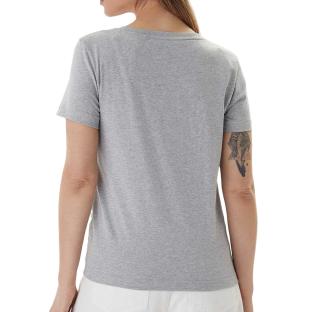 T-Shirt Gris Femme Calvin Klein Jeans Archive LV047B205G vue 0