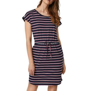 Robe Marine/Rouge Femme Vero Moda Mapril pas cher