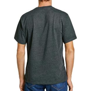 T-shirt Gris Homme Pepe jeans Eggo AQW vue 2