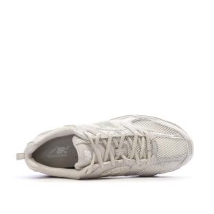 New Balance 530 Baskets Ecru Homme vue 0