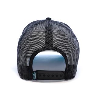 Casquette Noire/Turquoise Homme Von Dutch Ahig vue 0