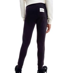 Jogging Noir Fille Calvin Klein Jeans Institutional vue 2