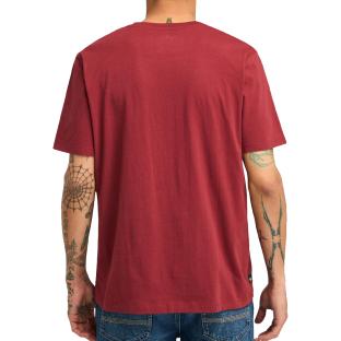 T-Shirt Bordeaux/Noir Homme Timberland Sleeve vue 2