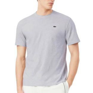 T-shirt Gris Clair Homme Lacoste TH7618 vue 0