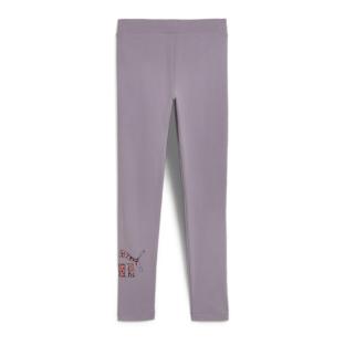 Legging Violet Fille Puma Hypernatural vue 2