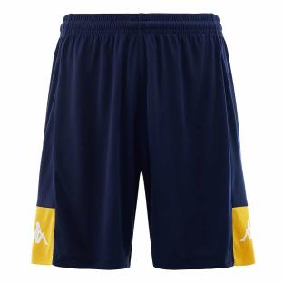 Short Marine/Jaune Garçon Kappa Daggo 32136FWJR pas cher