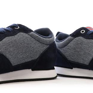 Baskets Marines/Noires Homme Le Coq Sportif Alpha vue 7