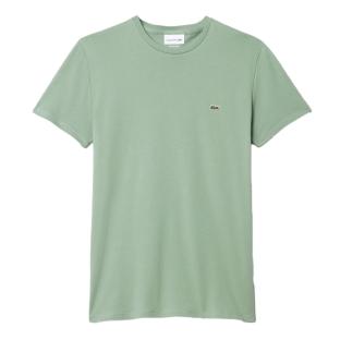 T-shirt Vert Homme Lacoste TH6709 pas cher