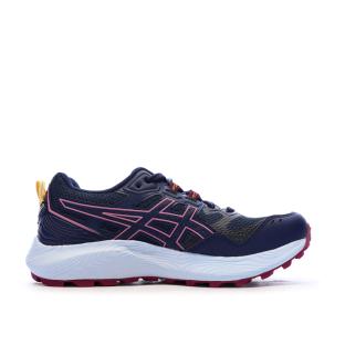 Chaussures de trail Marine/Bleu/Rose Femme Asics Gel-sonoma 7 vue 2