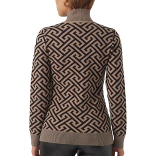Pull de Grossesse Marron/Noir Femme Vero Moda Marternity Maria vue 2