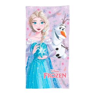 Serviette Rose/Bleu Fille Sport Zone Toalla Algodon Frozen vue 0